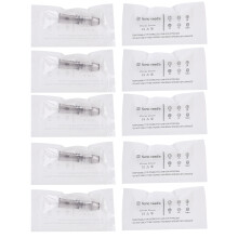 Natural Eyebrows With Ease, Fog Eyebrow Creation, Single Use, Disposable Cartridges, For Professional Permanent Makeup Artists, 10 Pieces