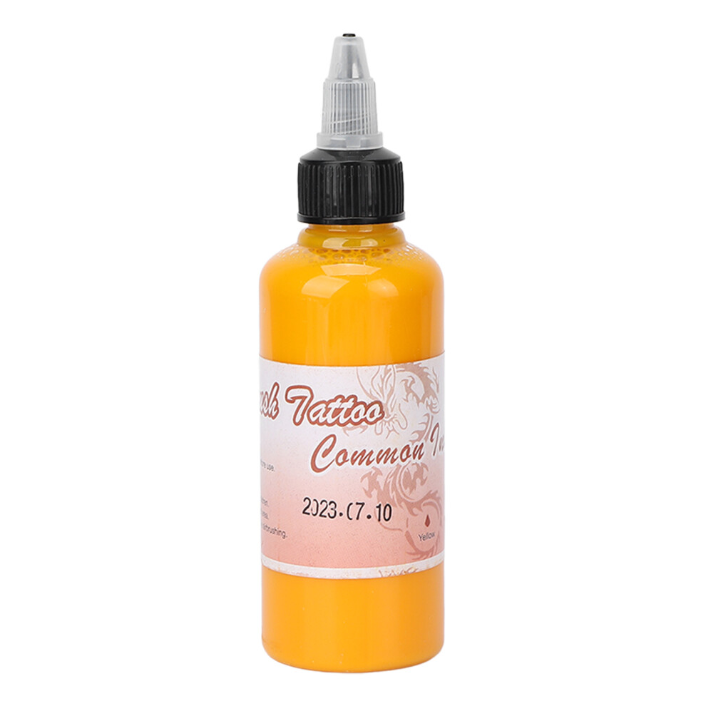Uniform Color Professional Tattoo Ink, Superior Quality Smooth Flow Rate, for Makeup Theater Festivals School Carnivals Birthday Parties Role Playing