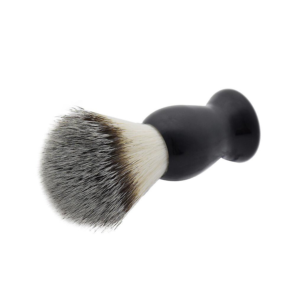 Shaving Brush Kit, Comfortable Handle Offers Unparalleled Grip, Synthetic Badger Hair For Rich Lather, Exfoliates Skin, Ergonomic Design, Solid Wood