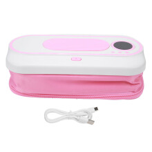 Tissue Heater for Baby Wipes Digital Display Wipes Warmer, Thermostatic Wet Tissue Machine with Top Heating Plate Design Intelligent Thermostat USB