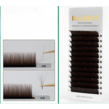 Easy Fan Lash Extensions D Curl 8-13mm Self Fanning Volume Lashes, Lightweight Soft & Comfortable Eyelashes for Natural Look, Handmade False Lashes,