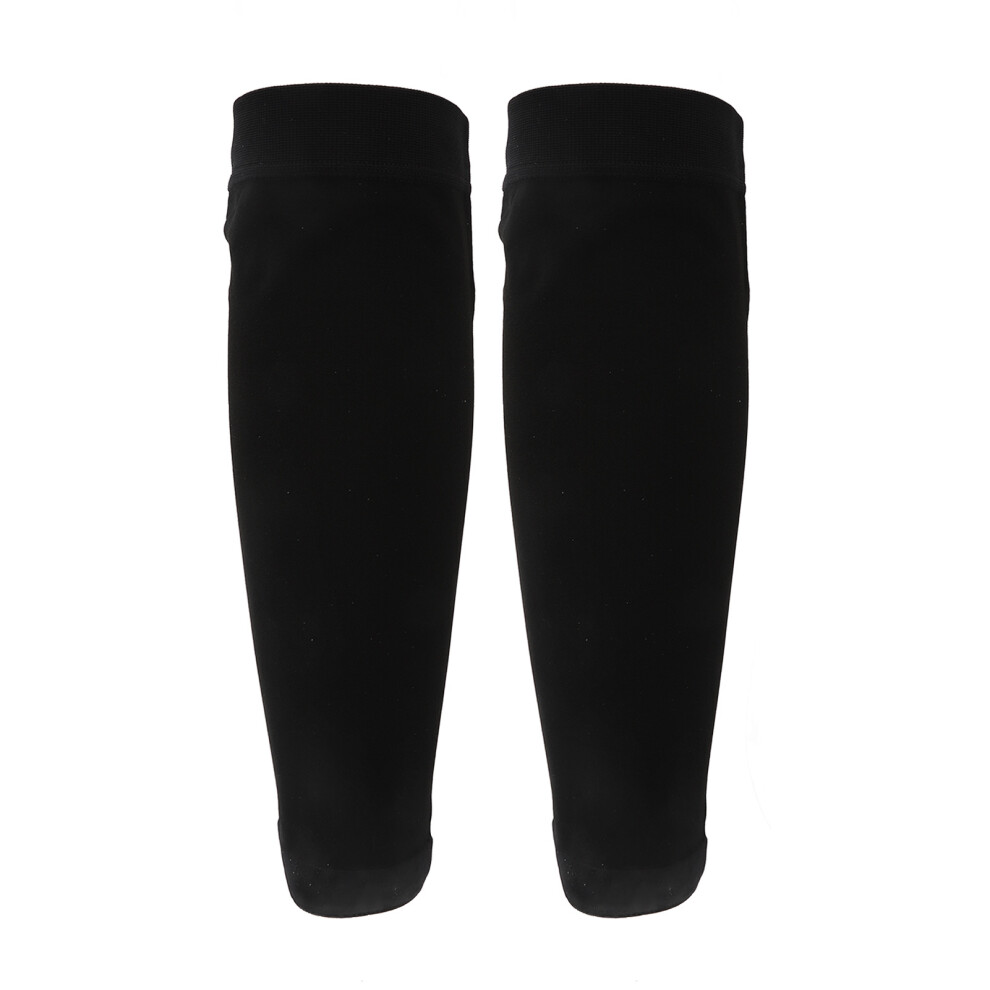 Graduated Compression Calf Sleeves for Circulation Support, Toeless Design Ergonomic Footless Braces with Breathable Design, High Elastic Compression