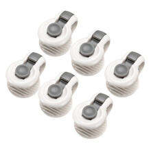 6pcs Bed Sheet Fasteners No Needle Invisible Clips for Quilts Secure and Wrinkle Holders