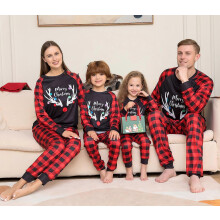 (2XL, Men) Christmas Pajamas Families Christmas Pajama Set Pajama Set For Families-Style86AD