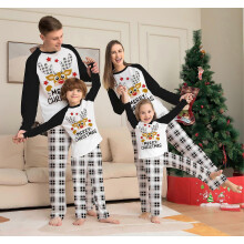 (S,Women)Christmas Pajamas Families Christmas Pajama Set Pajama Set For Families-Style27AS