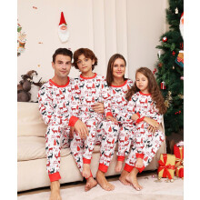 (3,Kid)Christmas Pajamas Families Christmas Pajama Set Pajama Set For Families-Style57AS
