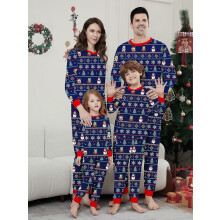 (L,Men)Christmas Pajamas Families Christmas Pajama Set Pajama Set For Families-Style73AD