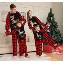 (M,Men)Christmas Pajamas Families Christmas Pajama Set Pajama Set For Families-Style61Ay