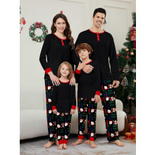 (XL,Men)Christmas Pajamas Families Christmas Pajama Set Pajama Set For Families-Style71AD