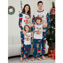 (14, Kid) Christmas Pajamas Families Christmas Pajama Set Pajama Set For Families-Style78AD