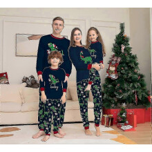 (9, Girl) Christmas Pajamas Families Christmas Pajama Set Pajama Set For Families  jm