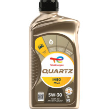 Total Quartz Ineo MC3 5W30 Low Saps Engine Oil DPF Compatible 5w30 1L 1 Litre