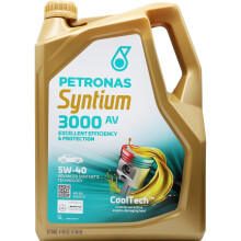 PETRONAS Syntium 3000 AV 5W40 5W40 Fully Synthetic Car Engine Oil 5 Litres 5L