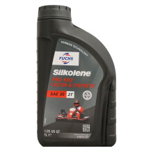 Silkolene Pro KR2 Castor Ester Synthetic 2T Karting Engine Oil Fuchs 1L