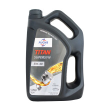 Fuchs TITAN SUPERSYN 5W40 Fully Synthetic Engine Oil 5W40 5 Litres 5L