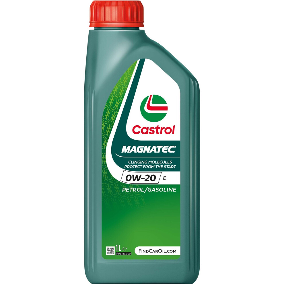 Castrol Magnatec 0W20 E Fully Synthetic Engine Oil 1 Litre 1L