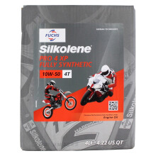 Silkolene PRO 4 10W50 10W50 XP Ester Bike Engine Oil Fuchs 4L LubeCube