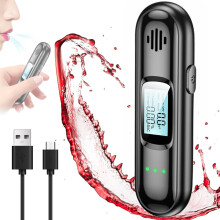 Pro LCD Digital BreathAlcohol Tester Breathalyser Self Analyzer Detector UK