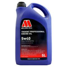 Millers Oils Trident Professional 5W40 5W40 Fully Synthetic Engine Oil 5 Litres