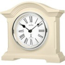 Acctim Chestfield Mantel Clock Radio Controlled Quartz Domed Glass Lens