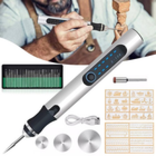 Mini Electric Grinding Pen Rotary Drill Grinder Cordless USB Engraving DIY Tool 2
