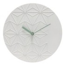 Acctim Chloe Wall Clock Quartz Geometric Resin Face Open Dial 30cm