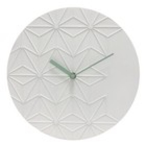 Acctim Acctim Chloe Wall Clock Quartz Geometric Resin Face Open Dial 30cm