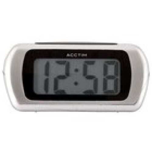 Acctim Acctim Auric Digital Alarm Clock Superbrite Crescendo Alarm Large LCD Display