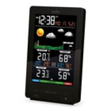 Acctim Ermir 6 in 1 Barometric Weather Station Outdoor Sensor VA Display Grey