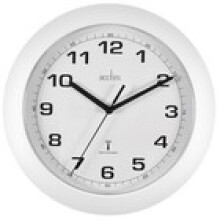 Acctim Cadiz Wall Clock Radio Controlled Traintrack Marker 25cm