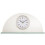 Acctim Acctim Milton Mantel Clock Quartz Glass Energy Efficient Movement Chrome 2