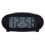 Acctim Acctim Eclipse Digital Alarm Clock Smartlite Hybrid Solar Battery Power Black 1