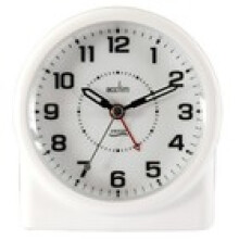 Acctim Central Analogue Alarm Clock Non Ticking Sweep Smartlite Crescendo Alarm