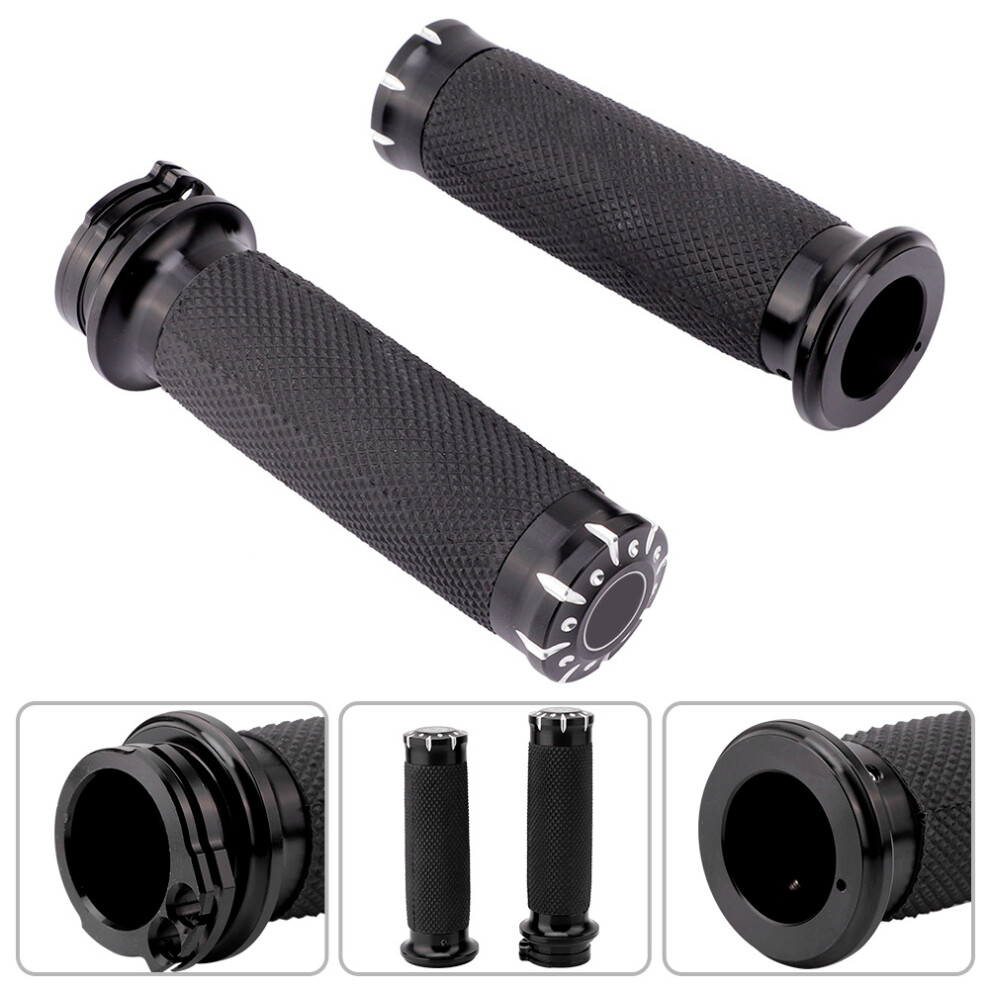 Motorcycle Handlebars Grip 25Mm Cnc Aluminum For Honda Yamaha Suzuki Kawasaki 7631377831237
