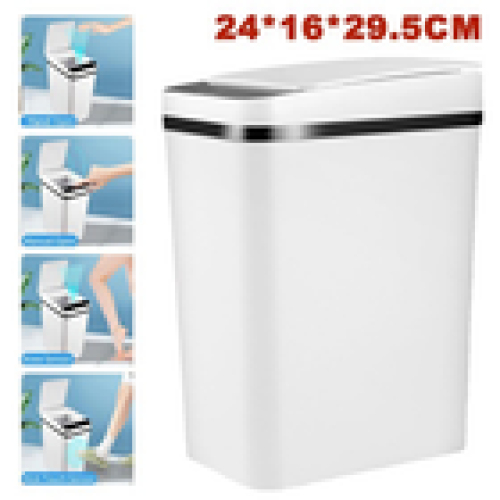 Automatic Sensor Dustbin Rubbish Waste Bin Kitchen Trash Can New 1