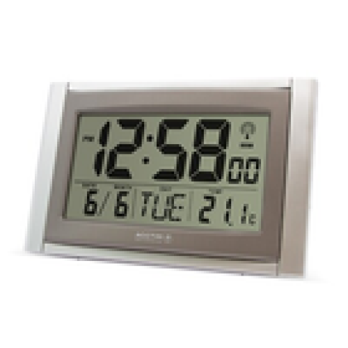 Acctim Acctim Stratus Digital Wall Desk Clock Radio Controlled Tabletop LCD 1