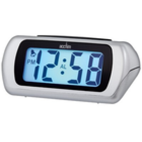 Acctim Acctim Auric Digital Alarm Clock Superbrite Crescendo Alarm Large LCD Display 2