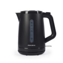 Progress 17L Electric Kettle Rapid Boil 360 Swivel Base Auto ShutOff Black