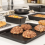 Salter Salter Bakes Bakeware Set Stackable 7 Piece Set Compact Storage Oven Safe Black 5