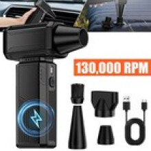 Air Blaster Dry Electric Air Mini Blower 130000 RPM Powered Super Fan Turbo NEW