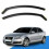 Audi A3 S3 8P 20032012 3 Door Hatchback Wind Deflectors 2pc Edgevisors Tinted 1