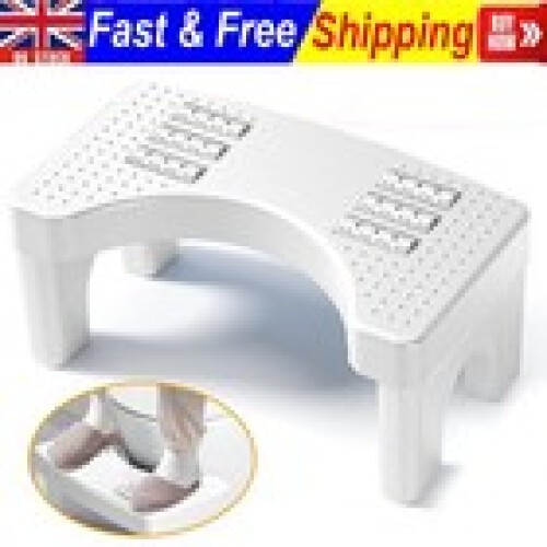 TOILET SQUATTY STEP STOOL BATHROOM POTTY SQUAT AID FOR CONSTIPATION PILES RELIEF 1