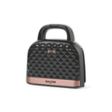 Salter Sandwich Toaster Toastie Maker Machine Handbag Style Rose GoldBlack 750W