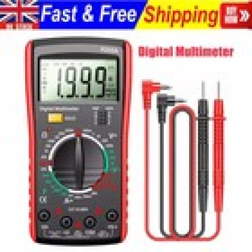 Professional Digital Multimeter Voltmeter Ohmmeter Ammeter Multi Tester Meter 1