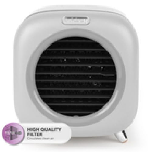 Beldray Beldray 2 in 1 Personal Space Air Cooler Heater Climate Cube 500 ml Grey 2