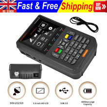 GTMEDIA V8 HD Sat Signal Finder Meter DVBSS2S2X Satellite Detector 35 LCD