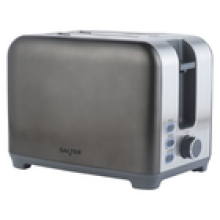 Salter Cosmos Toaster 2 Slice Defrost reheat Cancel Function Easy Clean 870 W