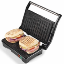 Salter Health Grill Panini Press 2in1 Sandwich Toaster FoldOut Tabletop Grill