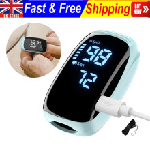 Children Finger Pulse Oximeter Blood Oxygen SpO2 Saturation Monitor Heart Rate