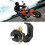 Stylish Aluminum Motorcycle Hook - Double Support for Extra Storage 7